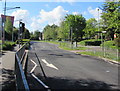 ST2995 : Llywelyn Road pelican crossing, Cwmbran  by Jaggery