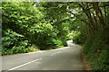 Road down Lent Hill