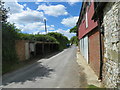 Old buildings and byre at Hill Ash Farm