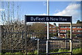 Byfleet & New Haw Station sign