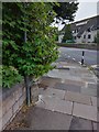 Parish boundary marker at corner of Heavitree and Polsloe Roads, Exeter