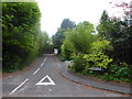 Looking from Scotland Lane into Chiltern Close