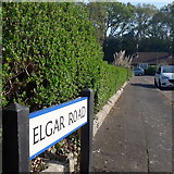 SZ0795 : East Howe: Elgar Road by Chris Downer