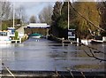 Entrance to Shepperton Marina