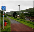 Combined footpath and cycleway, New Tredegar