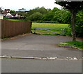 This way for a football pitch and a green, Malpas, Newport