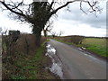 Minor road towards High Offley