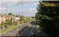 Edgware Way from the footbridge