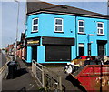 Turquoise premises on a George Street corner, Newport