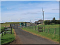 Entrance to Chapelton Sewage Works