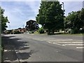 Verge and homes near Vincent Drive by the A244