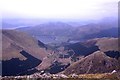 NN0458 : Gleann a' Chaolais from the summit of Sgorr Dhonuill by Colin Park