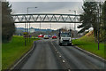 Footbridge over the A9 near to Falkirk