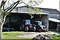 Kettleburgh, Street Farm: Building housing farm vehicles and equipment