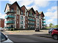 Four-storey block of apartments, Copper Dome Mews, Newport