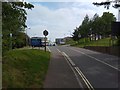 Entrance road to RD&E hospital, Exeter from Heavitree