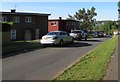 Cars and houses, Penny Crescent, Malpas, Newport