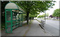 Bus shelter along Melton Road in Thurmaston