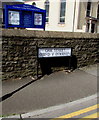 Oak Street bilingual name sign, Old Cwmbran