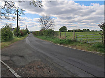 NS7242 : Minor road passing Tweedieside near Sandford by wrobison