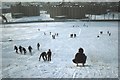 NT2772 : Sledging in Holyrood Park 1978 by Jim Barton