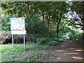 Entrance to Bramley Fall Woods