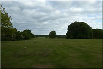 SE6753 : Golf tees at Dunnington Hall by DS Pugh
