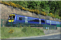 A train on the Borders Railway