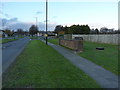 Looking north along Eachelhurst Road