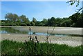 Tringford Reservoir - very low water levels