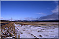 Farmland in winter by the A95 near Boat of Garten