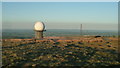 SO5977 : Radar Installations on Titterstone Clee Hill by Fabian Musto