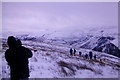 SJ0731 : On the hillside above Llyn Lluncaws by Richard Law