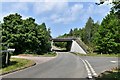 Brockdish: Bridge taking the A143 over Grove Road