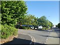 Silverton Road with cycle track, Matford Business Park, Exeter