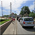 Fen Road Level Crossing and a site entrance