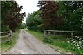 Tannington Long Road: Entrance to Green Farm