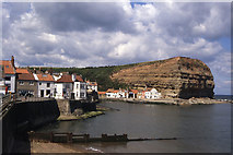 NZ7818 : Staithes and Cowbar Nab by Colin Park