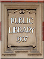 Radcliffe Library Datestone