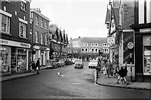 SJ6552 : High Street, Nantwich – 1963 by Alan Murray-Rust