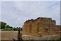 Straw stack at Cotterill Farm