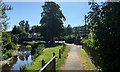 The Redlake River in Bucknell, Shropshire