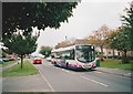 Bus on Wanlip Lane, Birstall