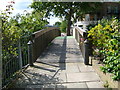 Footbridge over Colne River at Staines-upon-Thames