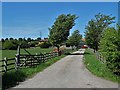 The entrance to Manor Farm. Weston