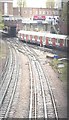 Piccadilly line and Metropolitan lines diverge/merge, Rayners Lane