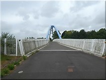 SX9693 : Redhayes cycle bridge over M5 by David Smith