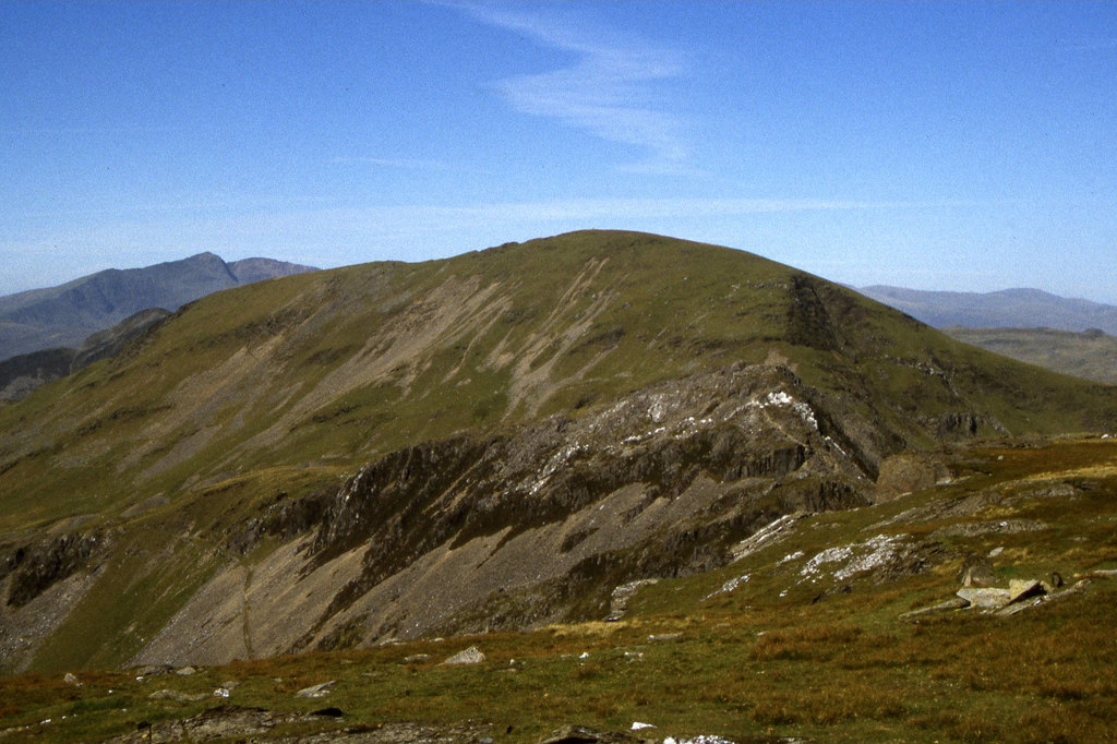 Moelwyn Mawr as seen from Moelwyn Bach © Colin Park :: Geograph Britain ...