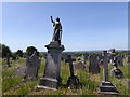 The top of Greenwich Cemetery