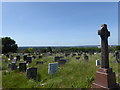 Part of the view from Greenwich Cemetery